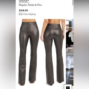 Spanx faux leather pants